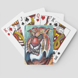 Tiger Playing Cards