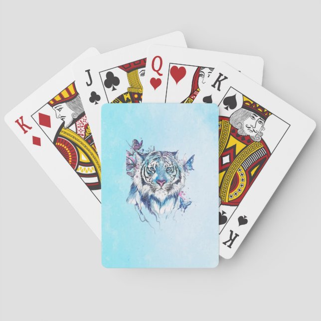 Tiger Playing Cards (Back)