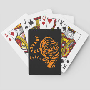 Tiger Playing Cards