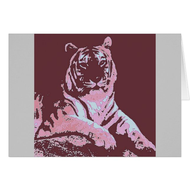 Tiger Pop Art (Front Horizontal)