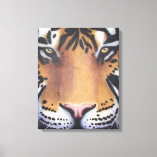 Tiger Portrait Canvas Print