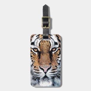 Tiger Portrait Graphic Style Luggage Tag