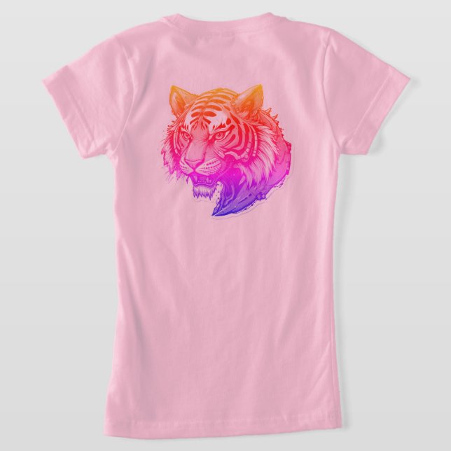 Tiger Portrait T-Shirt (Laydown Back)