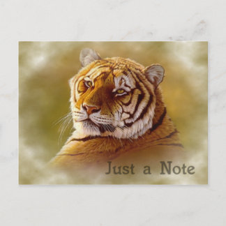 Tiger Post Card