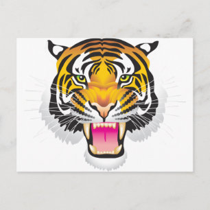 Tiger Postcard