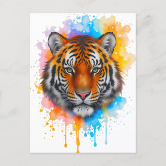 Tiger Postcard