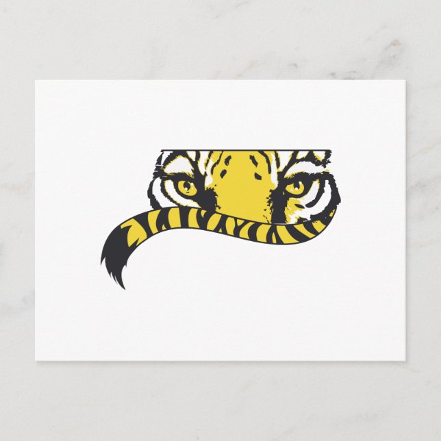 Tiger Postcard (Front)