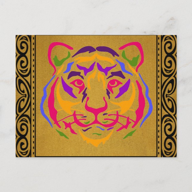 Tiger Postcard (Front)