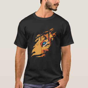 Tiger Predator Design T-Shirt