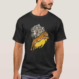 Tiger Predator Wild Animal Wildlife Wilderness Big T-Shirt