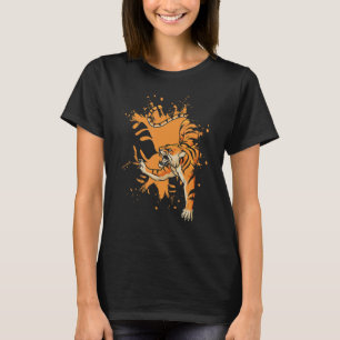 Tiger Predator Wilderness Wildlife Big Cat Safari T-Shirt