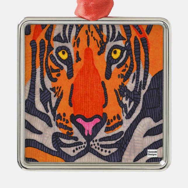 Tiger - Premium Ornament (Front)