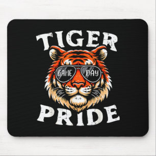 Tiger Pride Men Kids Boys Women Girls Youth Teen  Mouse Mat