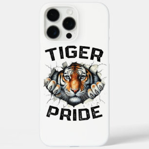 Tiger Pride Retro Tiger School Sports Team iPhone 16 Pro Max Case