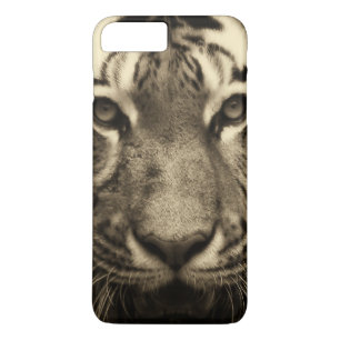 tiger print cat custom personalise Anniversaries iPhone 8 Plus/7 Plus Case