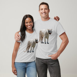 tiger print cat custom personalise Anniversaries T-Shirt