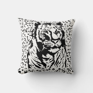 Tiger Print Cushion