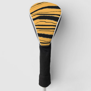 Tiger Print Golf Head Cover