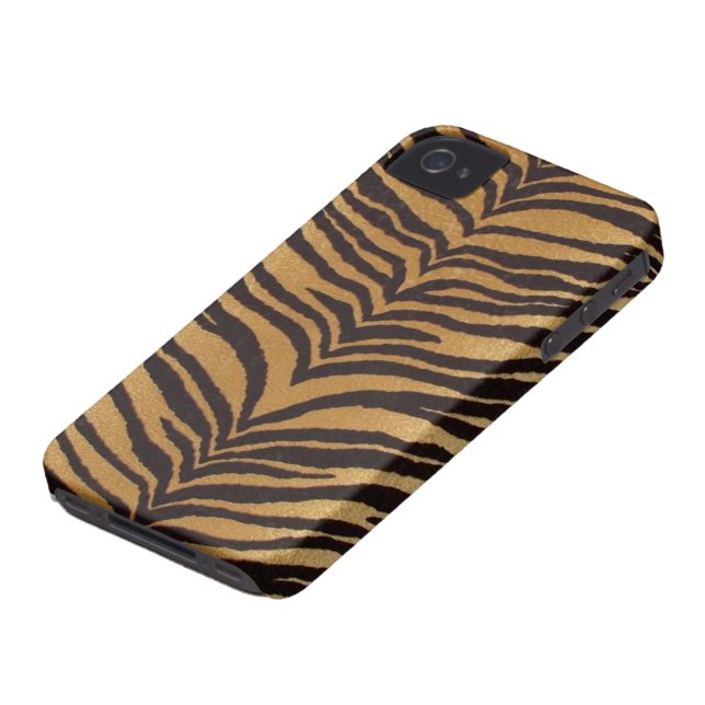 Tiger Print iPhone-4 Case (Bottom)