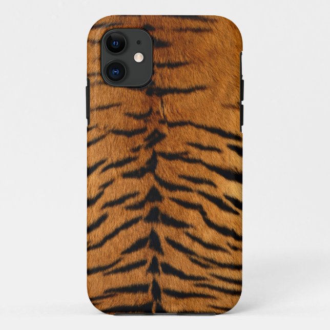 Tiger Print Iphone 5S Case (Back)