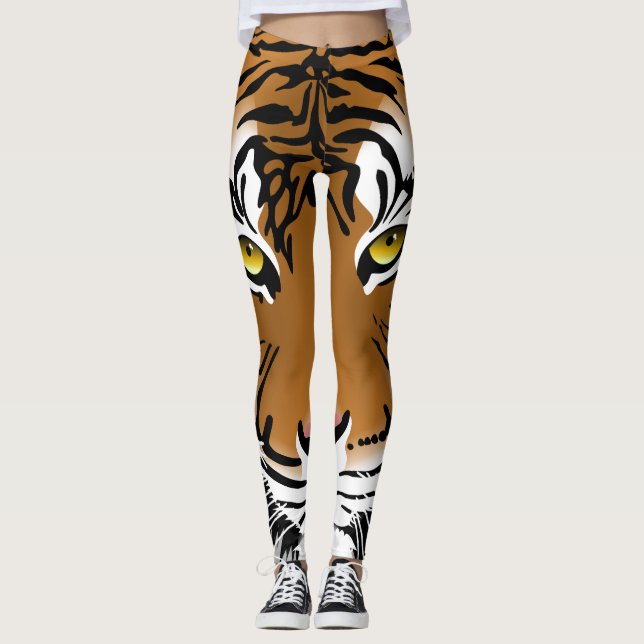 Tiger Print leggings (Front)