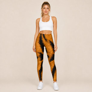 Tiger Print Leggings