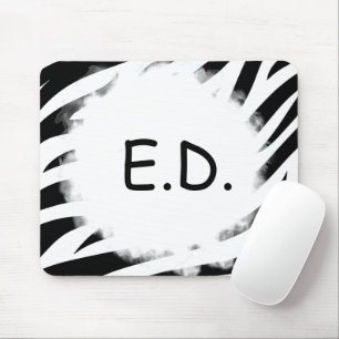 TIGER PRINT MOUSE PAD