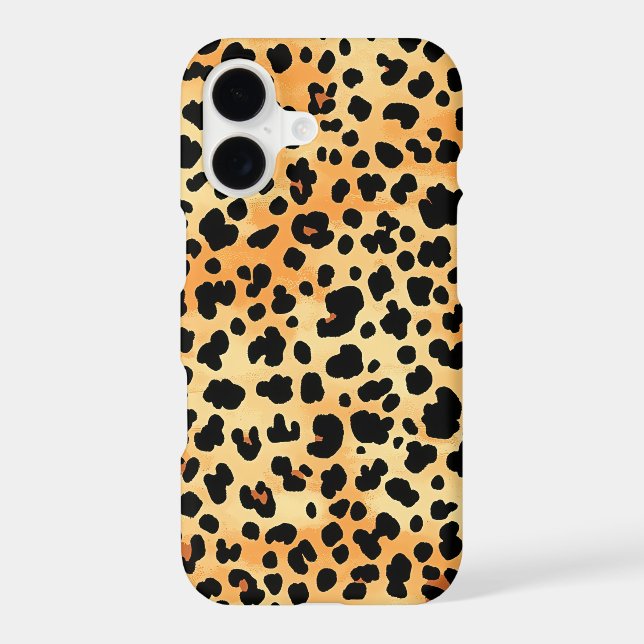 Tiger Print Phone Case (Back)