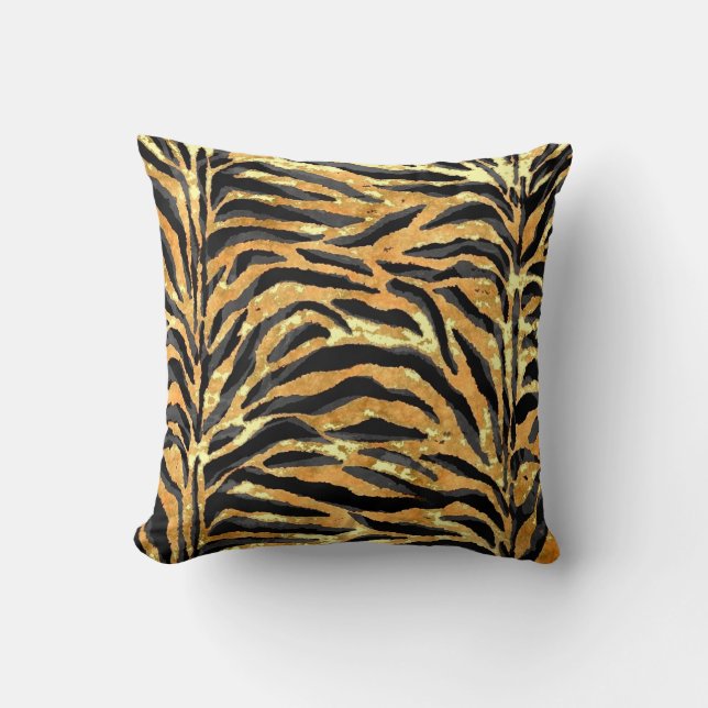 TIGER PRINT Pillow (Front)