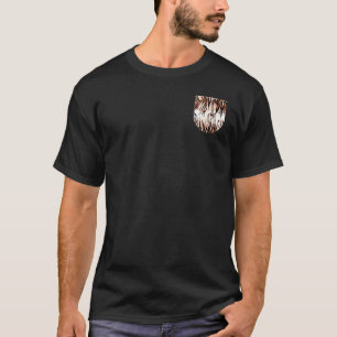 Tiger Print Pocket for A Cool Wild Cat Animal 1 T-Shirt