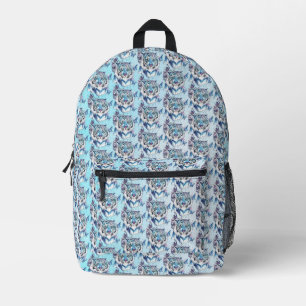 Tiger Printed Backpack
