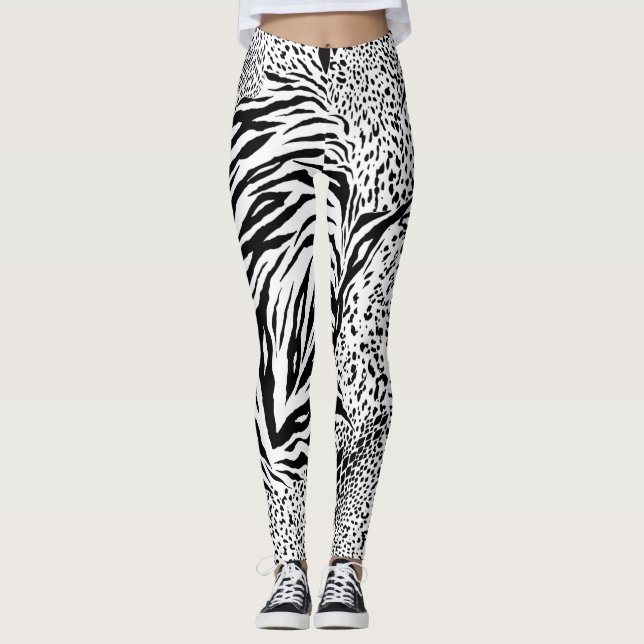 Tiger Prints Leggings (Front)