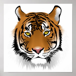 Tiger Profile Poster