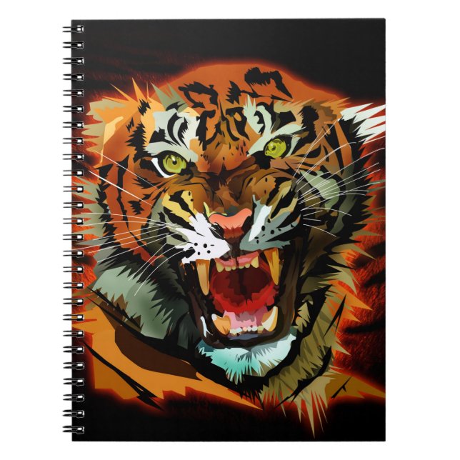 Tiger Roar Notebook (Front)