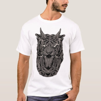 tiger-robot-illustration-XEXS T-Shirt