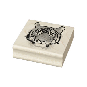 Tiger Rubber Stamp