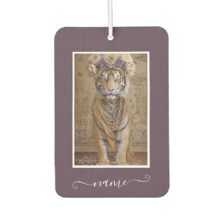 Tiger’s Floral Majesty Car Air Freshener