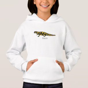 Tiger salamander cartoon illustration