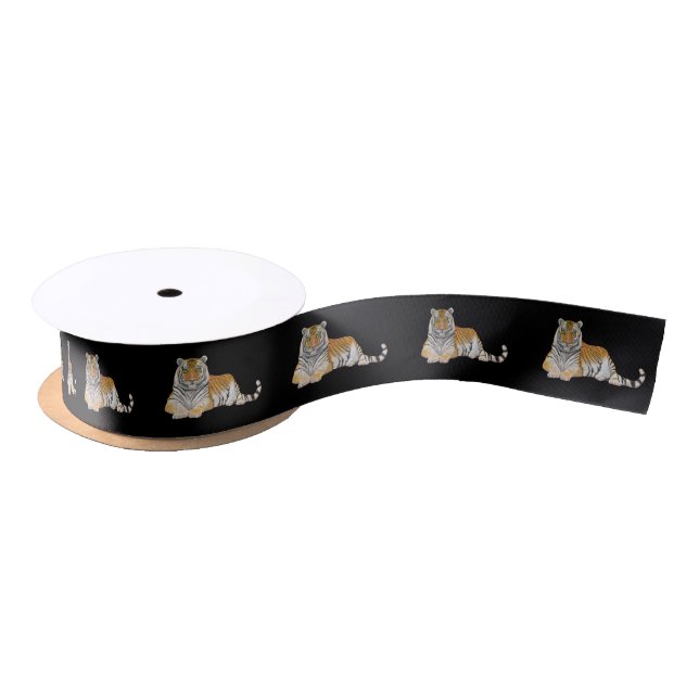 Tiger Satin Ribbon (Spool)