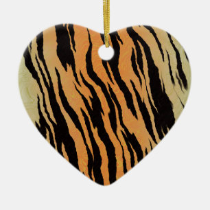 Tiger seamless pattern texture background ceramic tree decoration