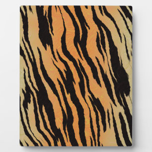 Tiger seamless pattern texture background plaque