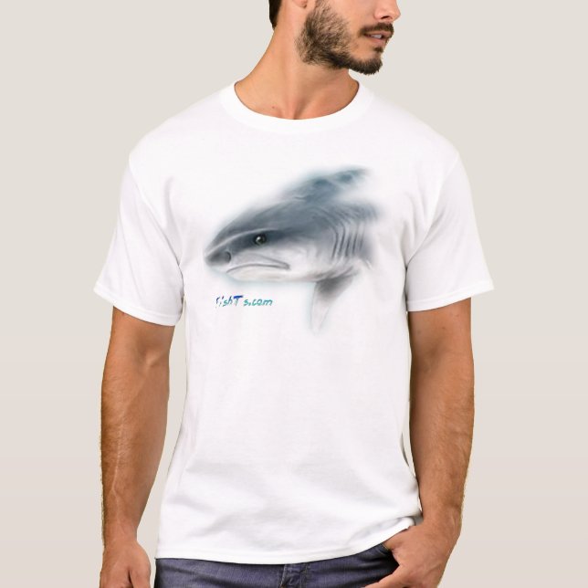 Tiger Shark Head T-Shirt (Front)