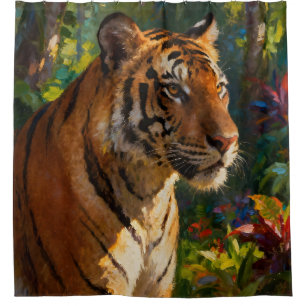 Tiger Shower Curtain