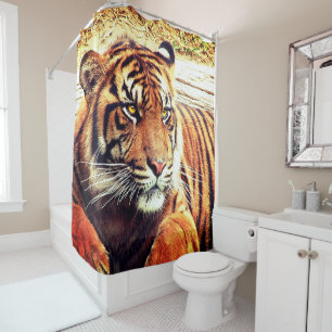 Tiger Shower Curtain