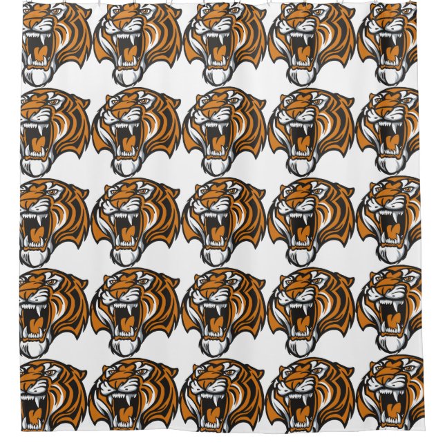 Tiger Shower Curtain (Front)