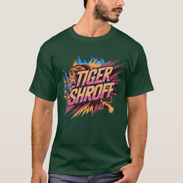 Tiger Shroff Bollywood T-shirt (Front)