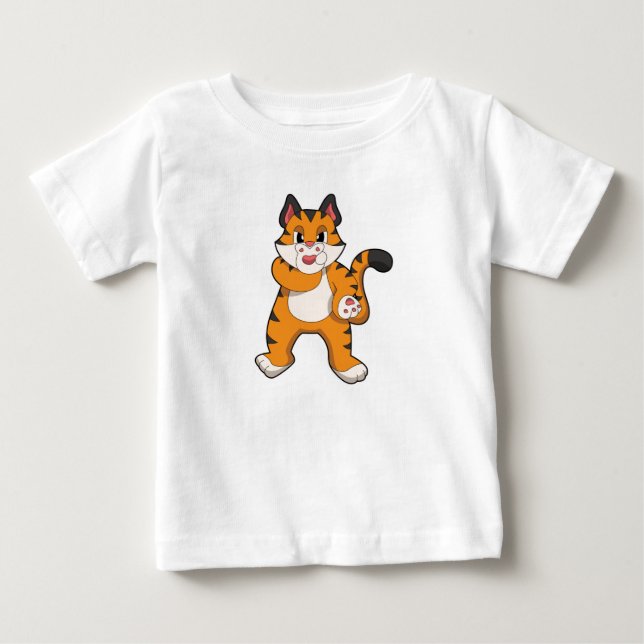Tiger silent baby T-Shirt (Front)