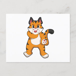 Tiger silent postcard