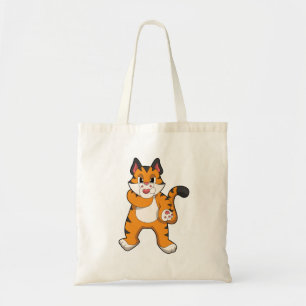 Tiger silent tote bag