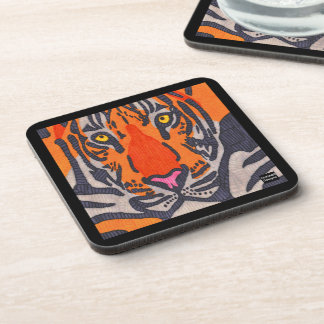 Tiger (single) - Plastic Coaster